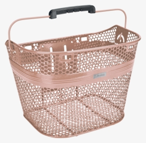 Quick Release Basket Rose Gold - Bicycle
