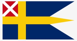 Swedish And Norwegian Naval Ensign - Norwegian Naval Ensign