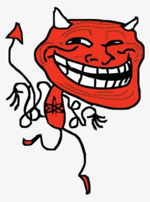 Derpina, Fap Fap Fap - Troll Face Devil Png