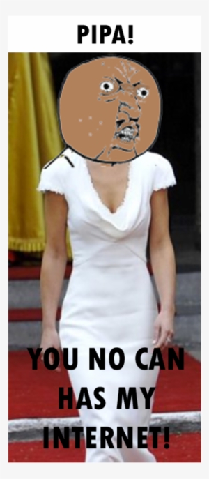 Y U No Meme Png Download - Pippa Middleton Dress