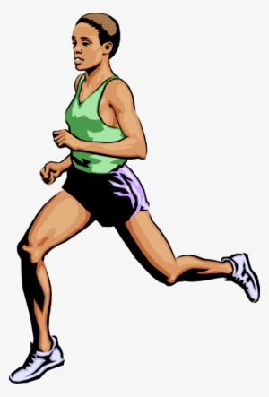 Vector Illustration Of Track And Field Athletic Sport - Cualidades Fisicas Basicas Velocidad