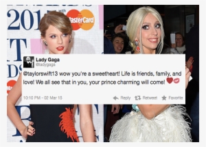 Here's The Heartwarming Advice Lady Gaga Gave Taylor - Taylor Swift And Gaga