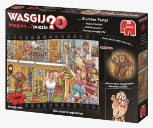 Wasgij - Slumber Party 1000 Piece Wasjig Puzzle
