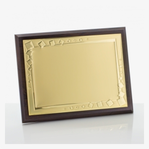 Placa Homenagem 20 X 15cm Dourada Em Placa De Madeira - Placa De Honra Ao Merito Png