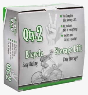 Bike Lane Products Trainer - Bicycle Storage Lift Bike Hoist Set Of 2