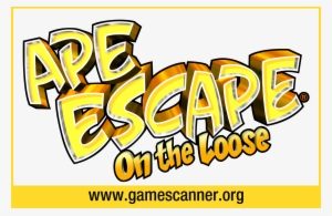 Ape Escape On The Loose Logo - Ape Escape On The Loose [psp Game]