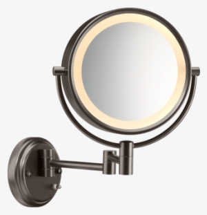 Conair Reflections Incandescent Oiled Bronze Wall Mount - Ihome 7x Double-sided Vanity Mirror With Bluetooth