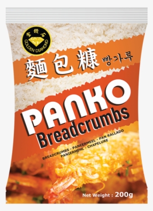 Golden Diamond Bread Crumbs Panko 200g 金钻石面包糠