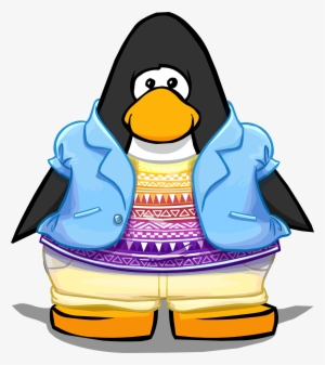 Springtime Sass On A Player Card - Club Penguin Cloud Wave Bracers