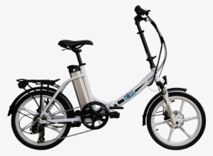 Ness Icon Step Through Folding Electric Bike, Electric - Folding Electric Bike With Throttle