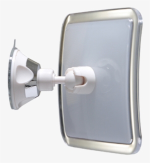Square 10x Power Suction Swivel Magnifying Mirror