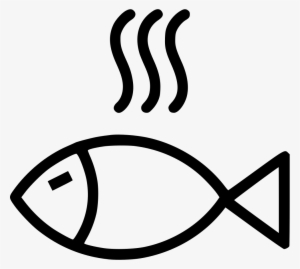 Fish Cooked Hot Dish Comments - Hot Fish Symbol
