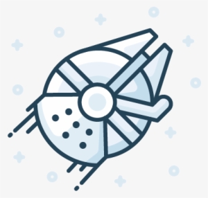 There Is One More Bonus Icon In The Ai File - Star Wars Chewie We Re Home Drawing