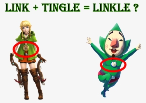 So Linkle Is Tingle's Child Or Descendant - Face