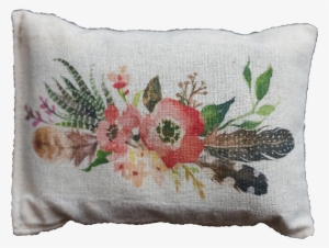 Floral Watercolor Swag - Cushion