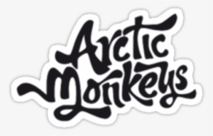 "arctic Monkeys" Stickers By Claiireoliviia - Arctic Monkeys Logo Color