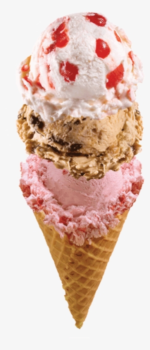 Ice Cream Waffle Png Pic - Brusters Ice Cream