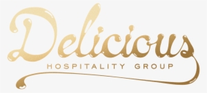 Delicious Hospitality Group Logo - Calligraphy