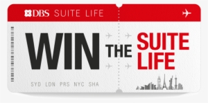50 Singapore Airlines Suites Tickets Up For Grabs - Dbs The Suite Life