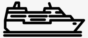 Cruise Ship Vector - Cruise Ship Icon Png