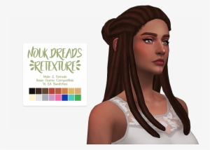 Anime Sims 4 Cc Hair Transparent PNG - 355x597 - Free Download on NicePNG