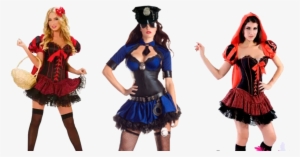 Fabstyles Sexy Costumes - Deluxe Sultry Officer Costume In Black Blue