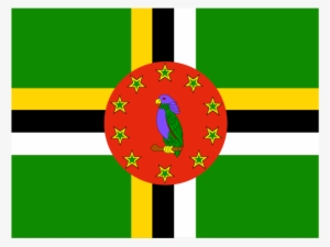 Flag Of Dominica Logo Png Transparent - Dominica Flag