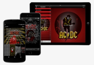 Ac/dc Fan Mail - Official Ac/dc Acdc Album Art Rock N Roll Train Hard