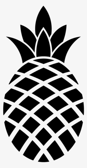 Simply Inspired Icon Black Large - Wood Burning Pineapple