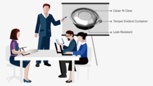 Ready To Use Our Products - Business Meeting Cartoon Png