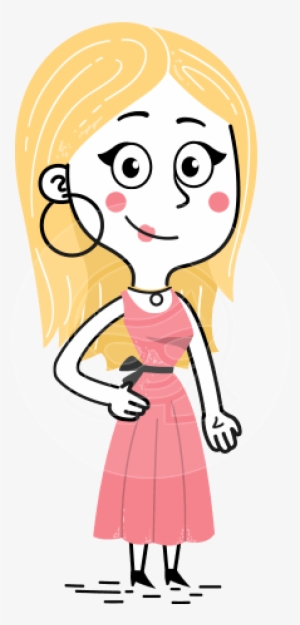 Maura As Miss Boho - Cartoon