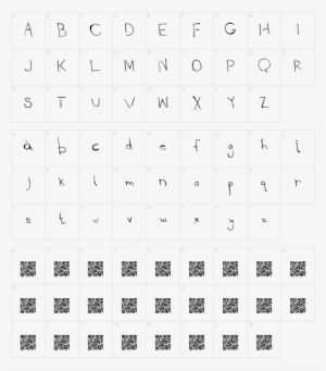 Font Characters - Font