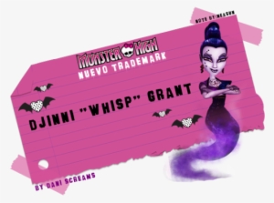 Djinni “whisp” Grant So Does Anyone Else Think It's - Monster High: Das Große Schreckensriff-original Hörspiel