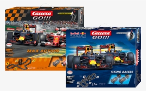 Red Bull For Slot Racing, A Worldwide Exclusive License - Carrera Go Max Action