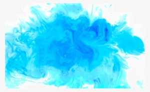 Png De Efeitos Especiais De Tinta Azul-azul - Ink