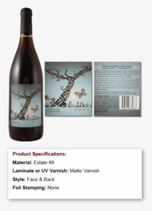 Face - Wine Label Transparent