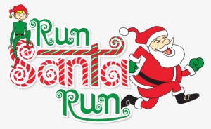 Run Santa Png - Run Santa Run