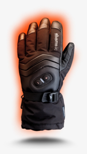 Power Glove - Therm-ic Men's Battery Heated All Black Gloves