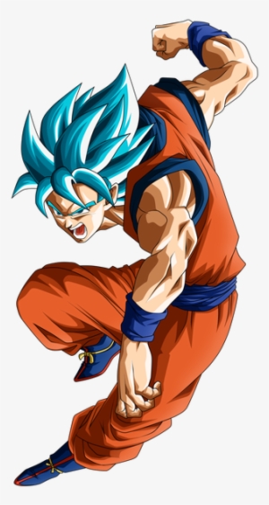 Son Goku - Super Saiyan Blue Feduary 2022 PNG by Teejee67 on