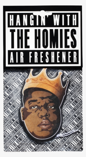 New Packaging For The 'king Of Ny' Air Freshener - Notorious B.i.g Air Freshener (hangin' With The Homies)