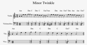 Minor Twinkle Sheet Music 1 Of 1 Pages - Sheet Music