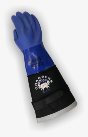 Hot Crabber Blue Divers Gloves - Glove