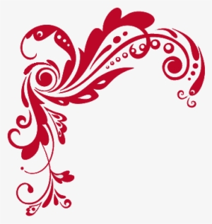 Red Flourish Png
