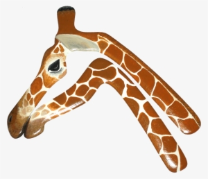 Giraffe Head Composed Of Two Boomerangs - Giraffe