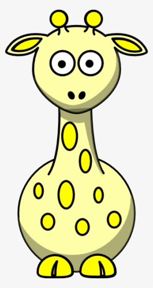 Original Png Clip Art File Yellow Giraffe With 12 Dots