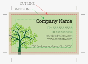 Business Card Bleed Information How To Make A Bleed - Life Decoded The Science Way
