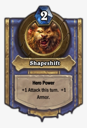 This Flexibility Goes Beyond Druid's Hero Power And - Hearthstone Armor Up