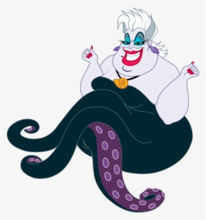 Evil Clipart Mermaid - Little Mermaid Ursula Clipart