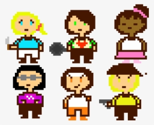 The Six Fallen Humans - Human
