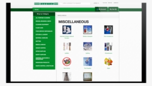 Miscellaneous Janitorial Supplies - Cleaning